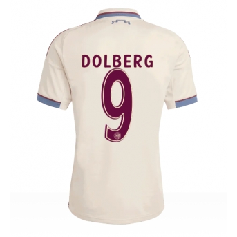 Ajax Kasper Dolberg #9 Maglia Gara Terza Repliche 2025-26 Maniche Corte